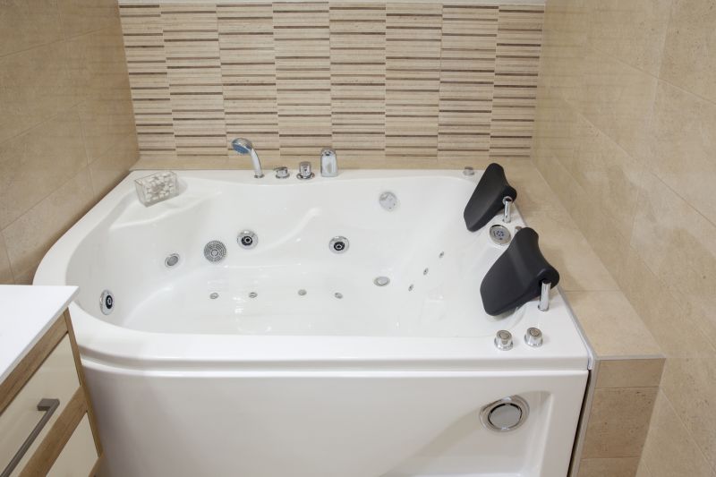 Corner Whirlpool Tub